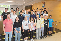 University Students from Overseas and Mainland China @ HKUCS Summer Research Internship Programme 2019